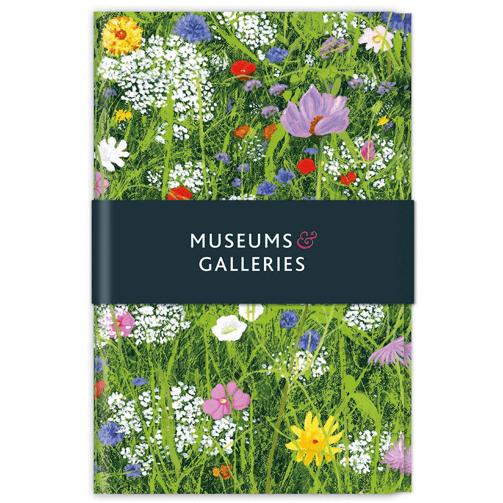 Museum and Galleries Wild Garden Stitched Notebook